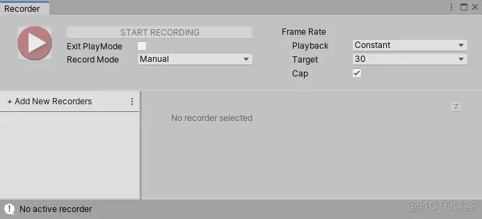 Unity编辑器录屏神器：Unity Recorder_全景视频_03